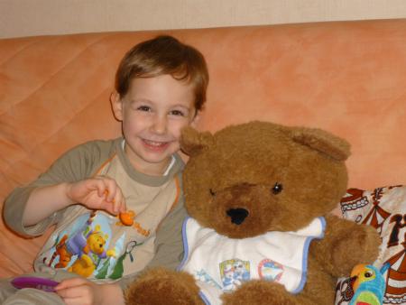 Un invit� � la maison